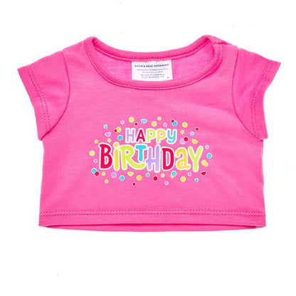 Birthday Bear Pink Happy Birthday Gift Set - Build-A-Bear Workshop Australia