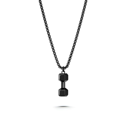 Black Gym Necklace
