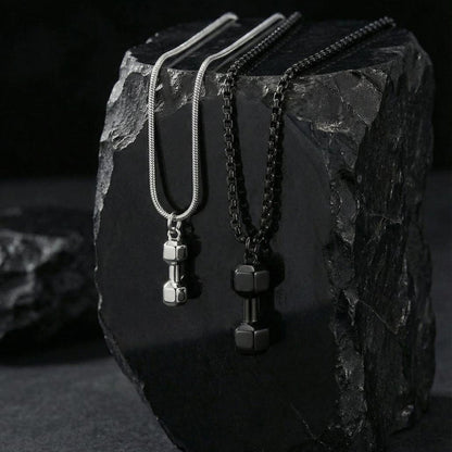 Black Gym Necklace