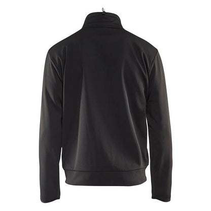 Blaklader Full Zip Sweatshirt - Black/Red