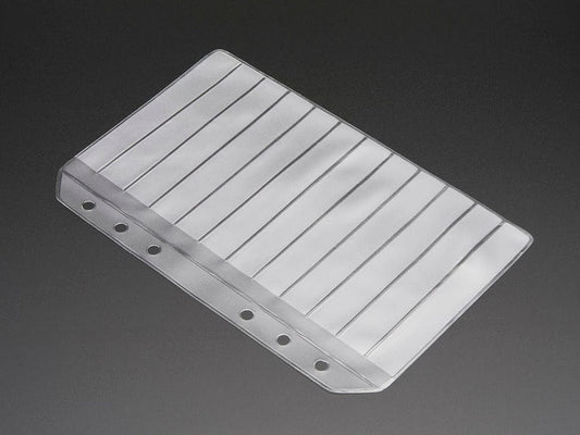 Blank SMT Storage Pages for 12 strips of 8mm Tape - 5 Pages by The Pi Hut - The Pi Hut