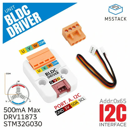 BLDC Motor Driver Unit (STM32) - m5stack-store