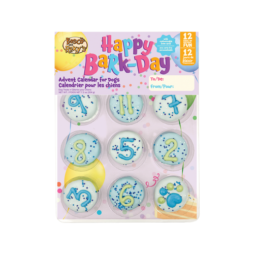 Blue | Happy Barkday 12-Day Advent Calendar