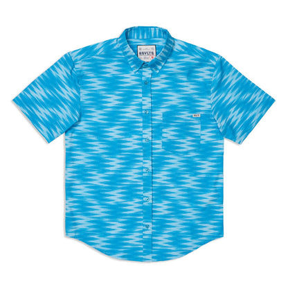 RSVLTS RSVLTS Short Sleeve Shirt Blue Zags – KUNUFLEX Short Sleeve Shirt Blue Zags – KUNUFLEX Short Sleeve Shirt