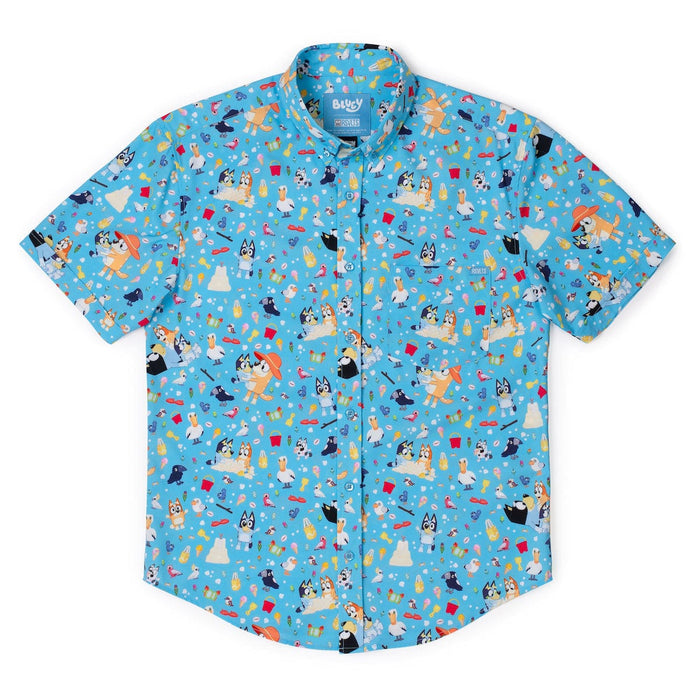 RSVLTS RSVLTS Bluey Series 2 "Beach Day" _ KUNUFLEX Short Sleeve Shirt