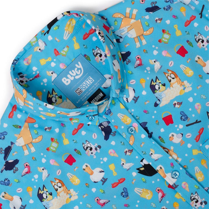 RSVLTS RSVLTS Bluey Series 2 "Beach Day" _ KUNUFLEX Short Sleeve Shirt