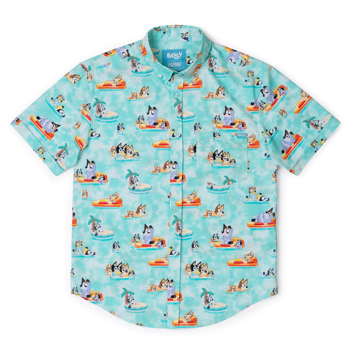 Bluey "Everybody in the Pool" – KUNUFLEX Short Sleeve Shirt