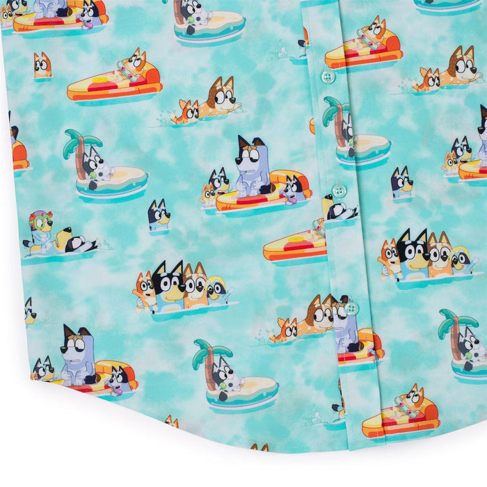 Bluey "Everybody in the Pool" – KUNUFLEX Short Sleeve Shirt