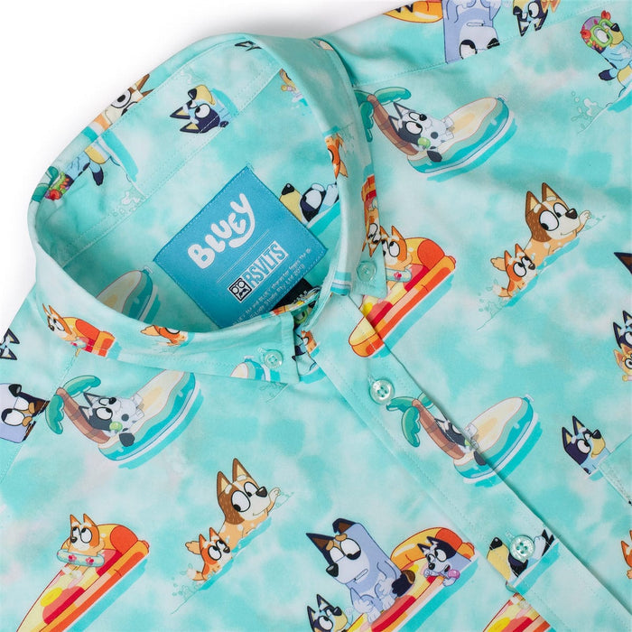 Bluey "Everybody in the Pool" – KUNUFLEX Short Sleeve Shirt