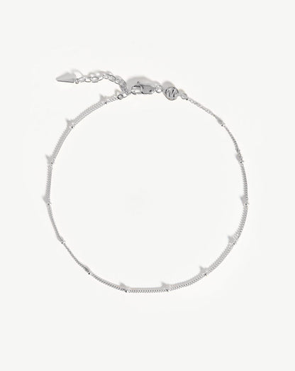 Bobble Chain Anklet | Sterling Silver Anklets Missoma
