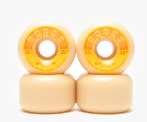 Bones Koppl Rollersurfer V6 Wide-Cut Stf 99A Skateboard Wheel - 56Mm
