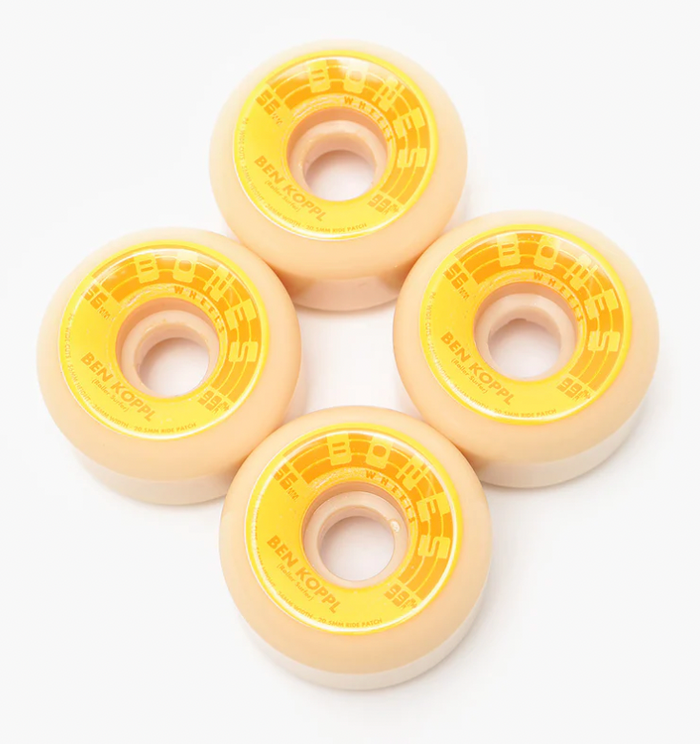 Bones Koppl Rollersurfer V6 Wide-Cut Stf 99A Skateboard Wheel - 56Mm