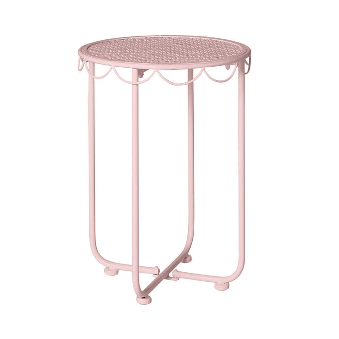 Bonnie Side Table 38cm Rose Pink