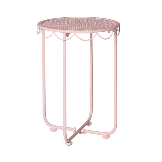 Bonnie Side Table 38cm Rose Pink