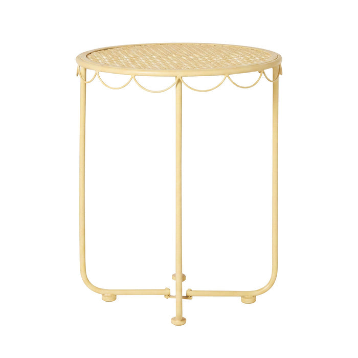 Bonnie Side Table 44cm Butter Yellow