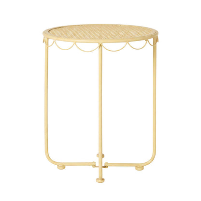 Bonnie Side Table 44cm Butter Yellow