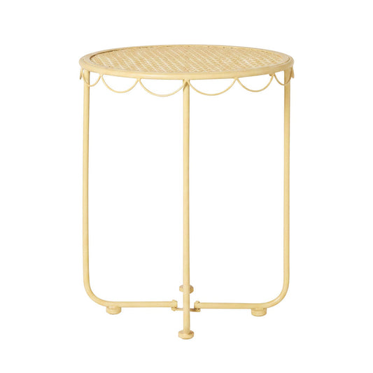 Bonnie Side Table 44cm Butter Yellow