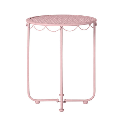 Bonnie Side Table 44cm Rose Pink