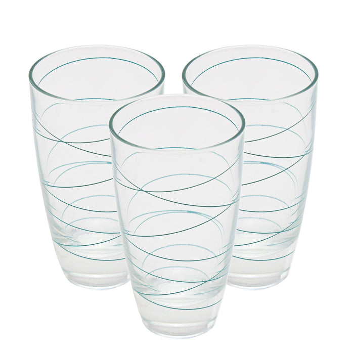 Borgonovo Alphi Helix Hiball Tumbler - Turquoise
