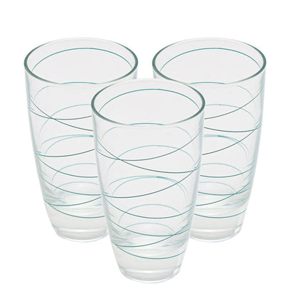 Borgonovo Alphi Helix Hiball Tumbler - Turquoise