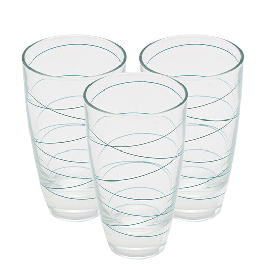 Borgonovo Alphi Helix Hiball Tumbler - Turquoise
