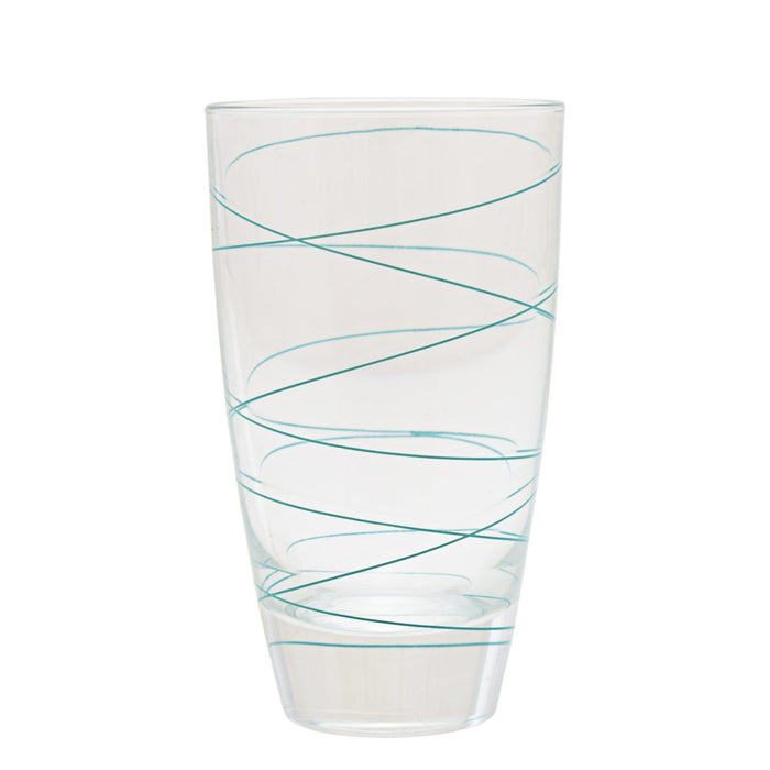 Borgonovo Alphi Helix Hiball Tumbler - Turquoise