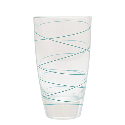 Borgonovo Alphi Helix Hiball Tumbler - Turquoise