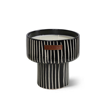 BOUGIE COUPE ZEBRE M MANDARINE MAJORELLE