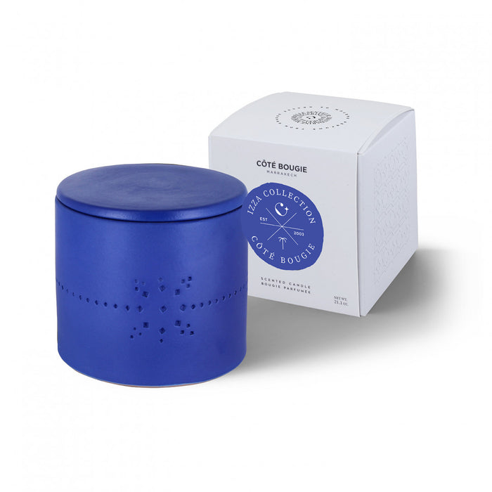 BOUGIE IZZA BLEU MEDIUM CANDLE