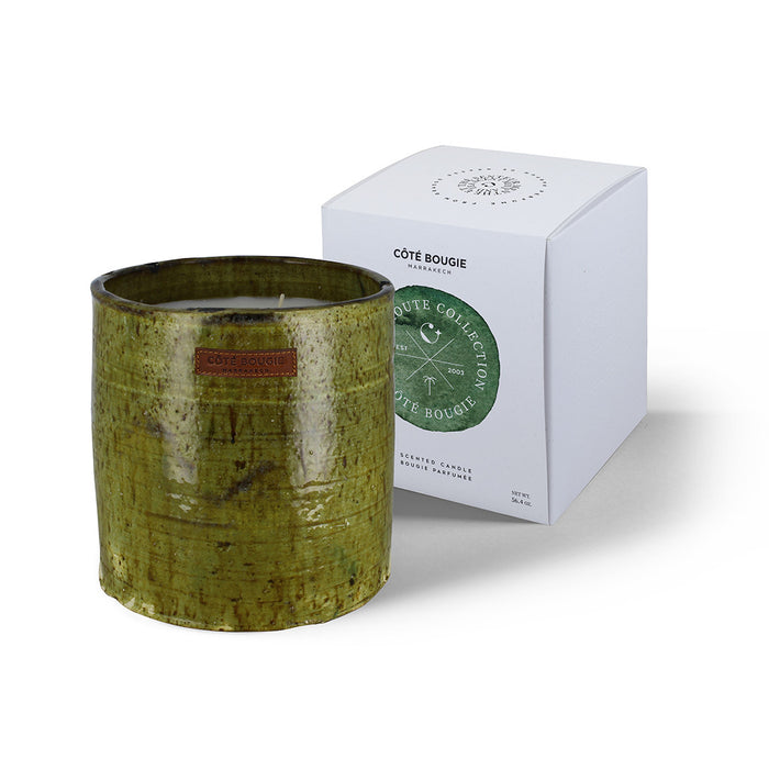 BOUGIE TAMEGROUTE VERTE L / MINT AND TEA