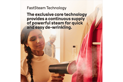 Braun QuickStyle 7 Garment Steamer Black/Copper | GS7077BK