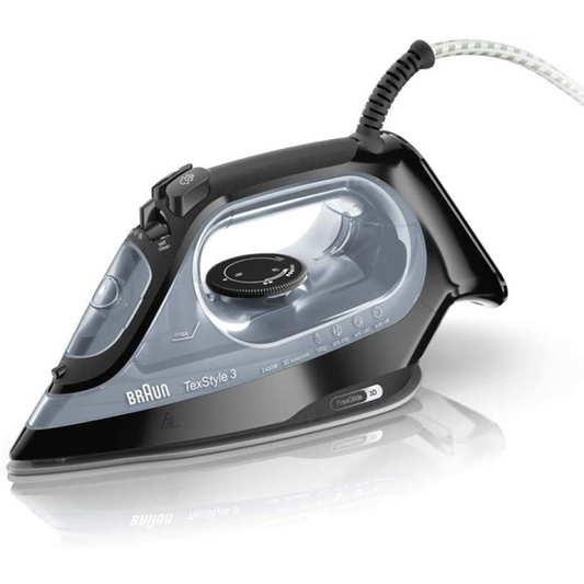Braun TexStyle 3 Steam Iron - Black
