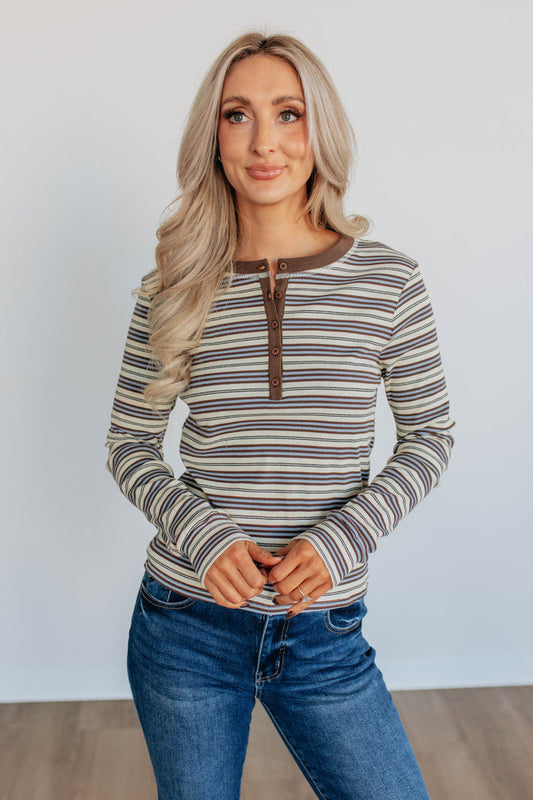 Braylie Striped Top