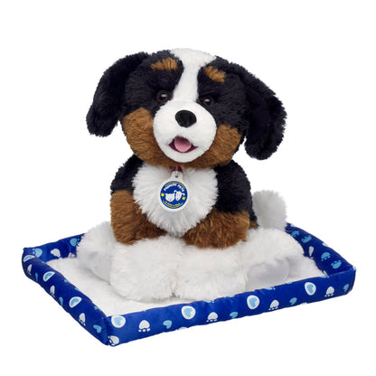 Build-A-Bear® Promise Pets™ Blue Paw Print Pet Bed