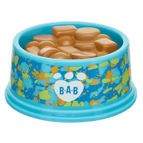 Build-A-Bear® Promise Pets™ Blue Tie-Dye Food Bowl