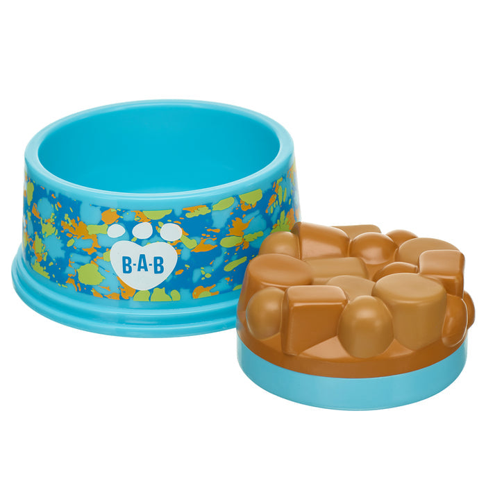 Build-A-Bear® Promise Pets™ Blue Tie-Dye Food Bowl