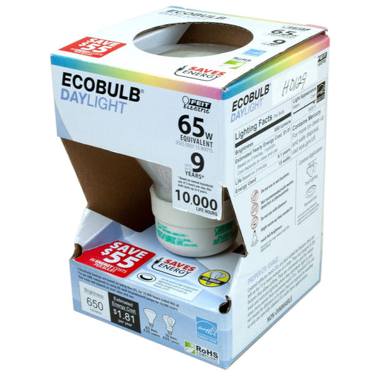Bulb Ecobulb Daylight 65w Non Dimmable - ESL15BR30/D MEGA