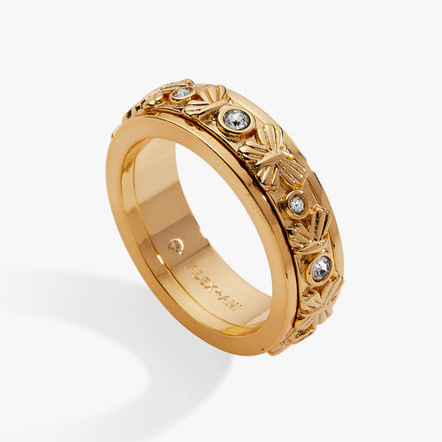 Butterfly Fidget Spinner Ring