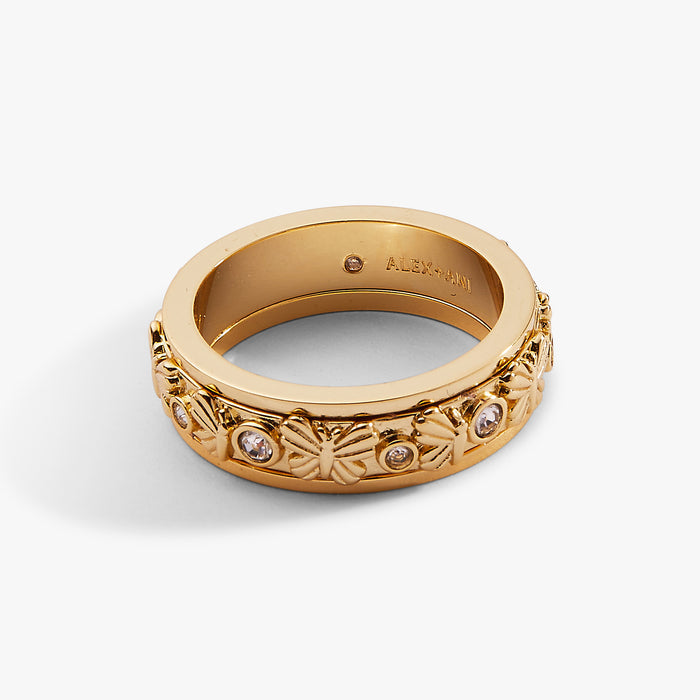 Butterfly Fidget Spinner Ring