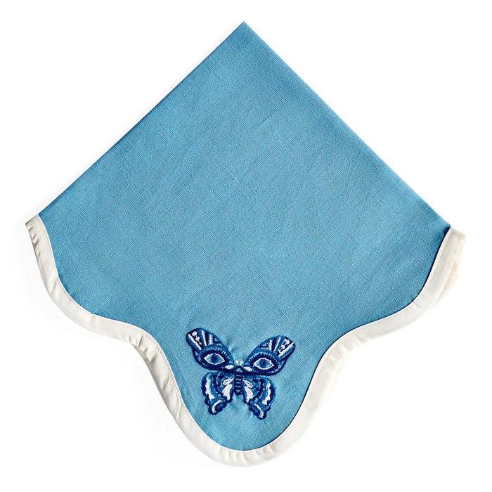 BUTTERFLY NAPKIN SET (SET OF 4)