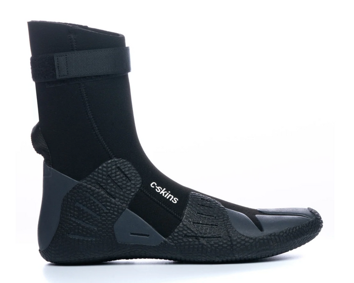 C-Skins Session 7mm Adult Round Toe Wetsuit Boots - Black