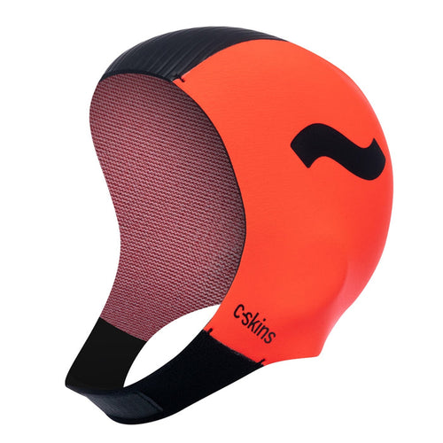 C-Skins Swim Research Freedom 3mm Swim Cap - Orange/Black