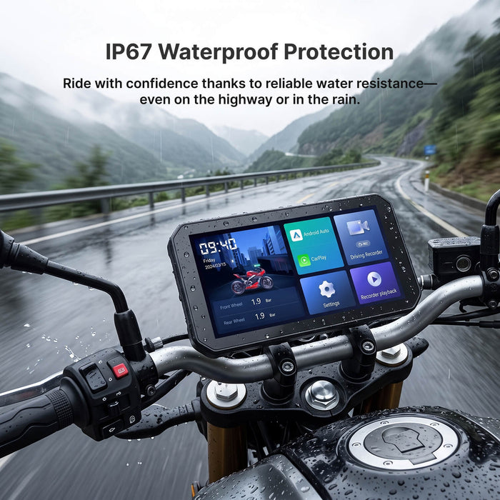 C6 Motorcycle Touchscreen