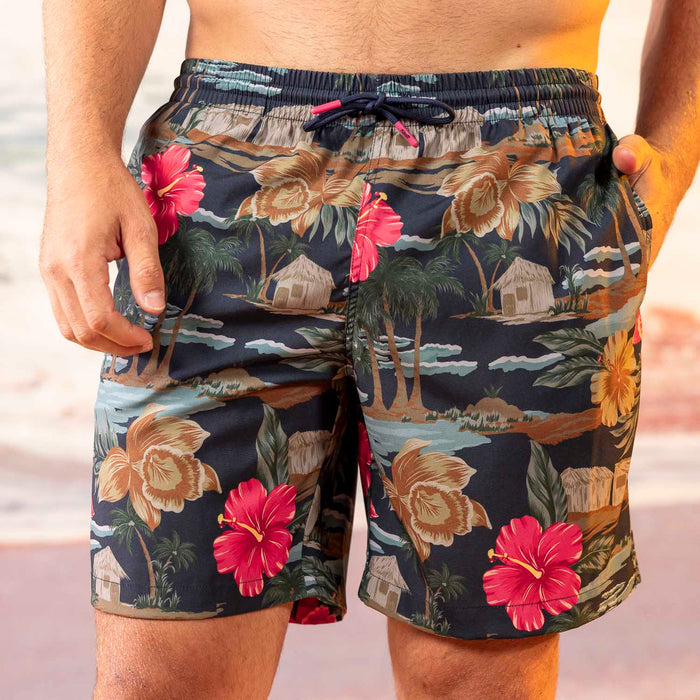 RSVLTS RSVLTS Hybrid Shorts Cabana Noir – Hybrid Shorts Cabana Noir – Hybrid Shorts