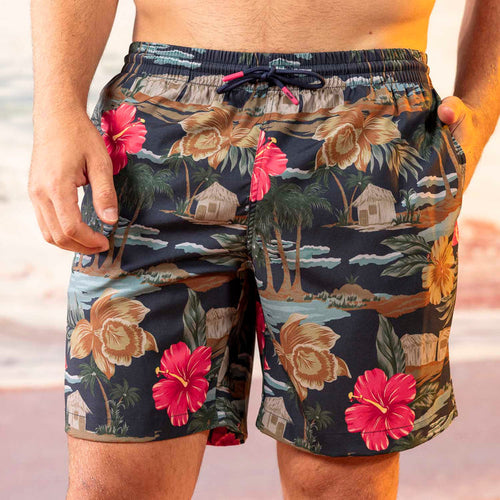 RSVLTS RSVLTS Hybrid Shorts Cabana Noir – Hybrid Shorts Cabana Noir – Hybrid Shorts