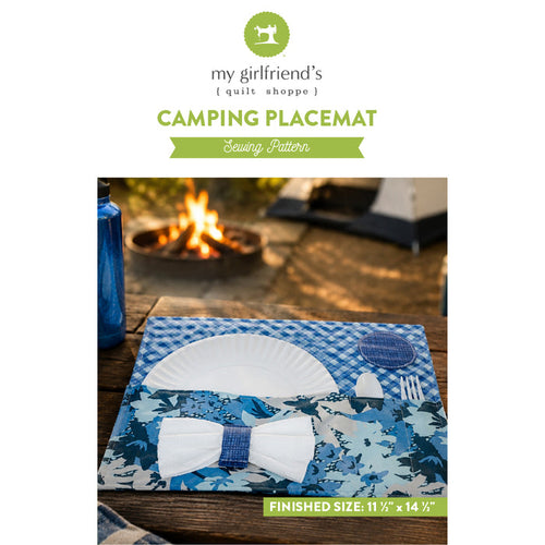 Camping Placemat (Downloadable Pattern)