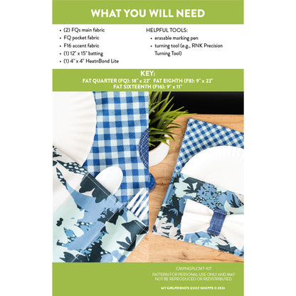 Camping Placemat (Downloadable Pattern)