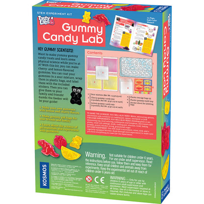 Candy Science Experiment Kits. Two-Pack: Gummy Candy Lab & Super Duper Bubble Gum Lab STEM Thames & Kosmos