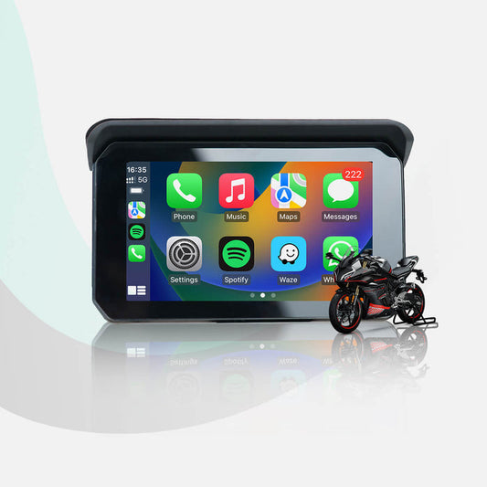 CarPlay Lite C5 SE Portable Motorcycle GPS Wireless CarPlay/Android Auto Screen