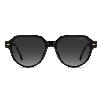 Carrera 3068 Pantos-Style Designer Sunglasses Black - front view